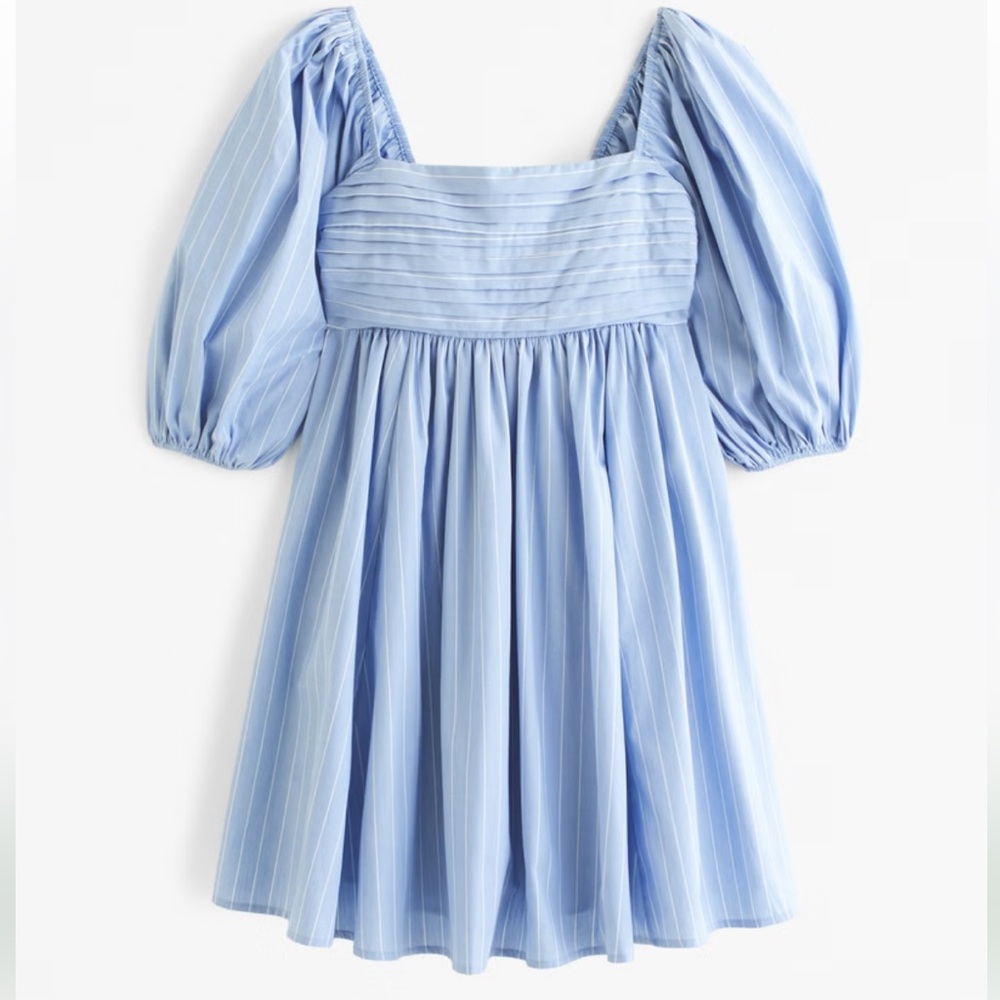 Emerson Poplin Puff Sleeve Mini Dress